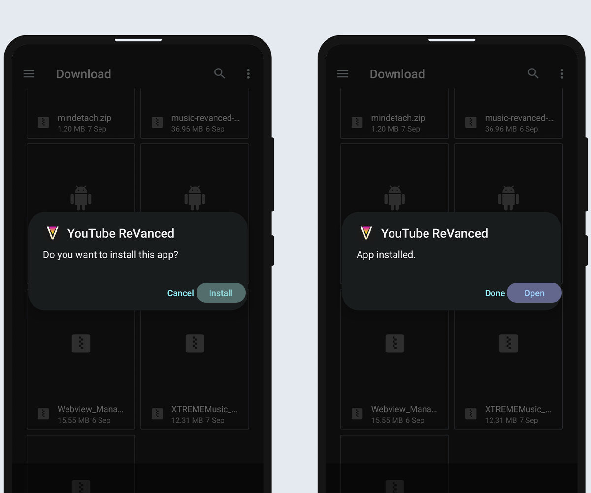 Youtube revanced. Revanced установка. Приложение SPONSORBLOCK. Revanced Manager download. App revanced android gms 240913006 signed apk